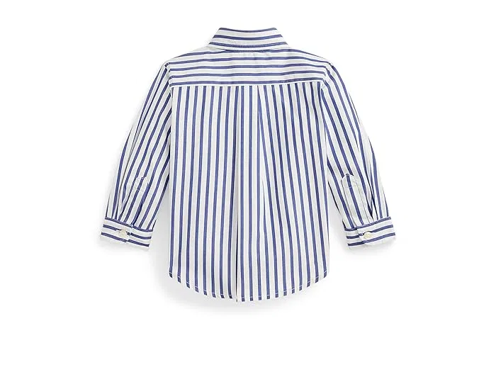 Рубашка поло из хлопка Полосатая Polo Ralph Lauren Kids, Plato Green/Multicolor — фото 2