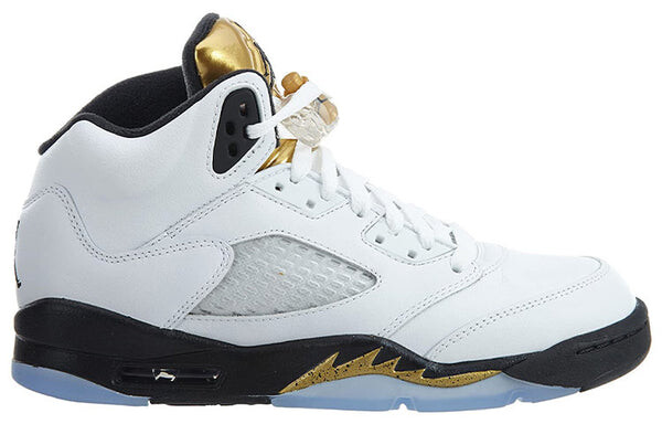 Кроссовки 5 ретро Air Jordan, белый — фото 2