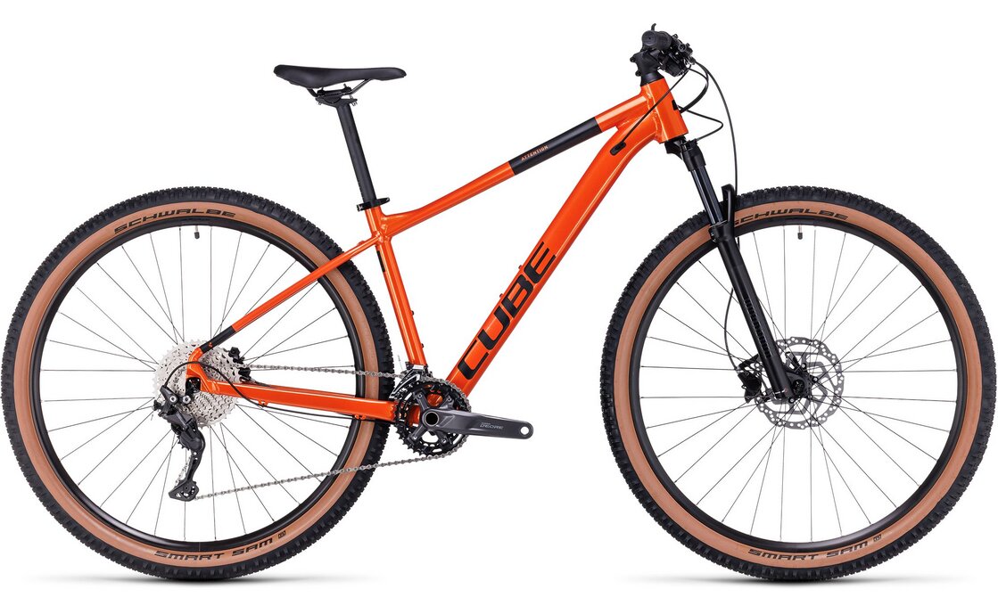 

Горный велосипед Cube Attention - 29 дюймов - Diamant - 2023, цвет Orange|fireorange´n´black
