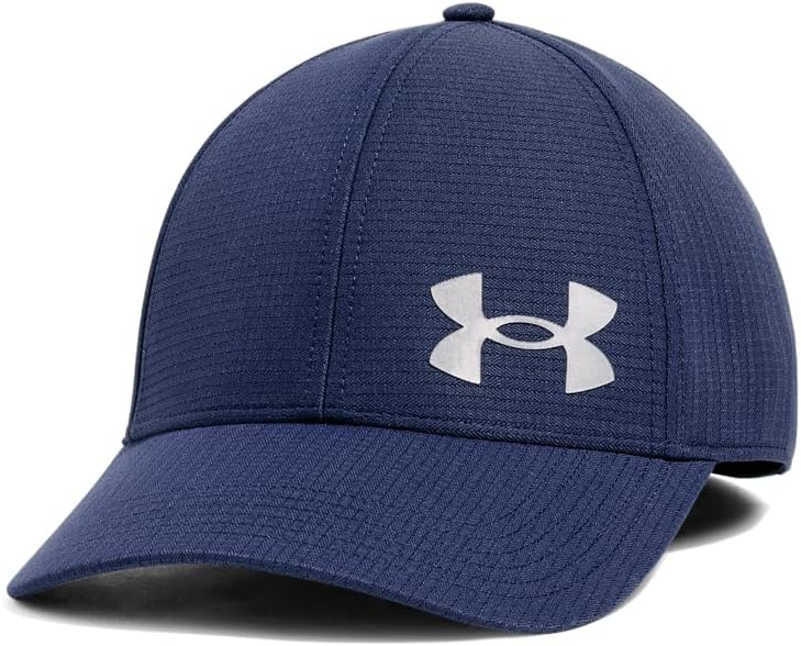 

Under Armour мужская Iso-chill ArmourVent облегающая бейсболка, (410) Midnight Navy/Pitch Gray
