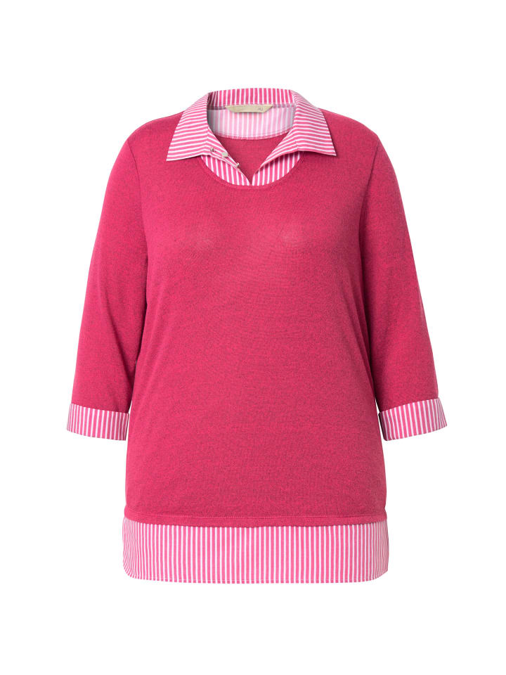 

Пуловер MIAMODA Pullover, цвет hibiskuspink