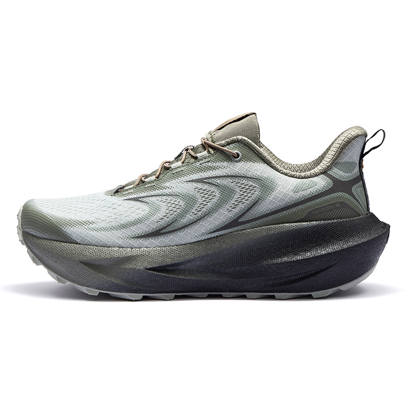 

BMAI Амортизирующие нескользящие износостойкие кроссовки Low top для мужчин, Gray Black