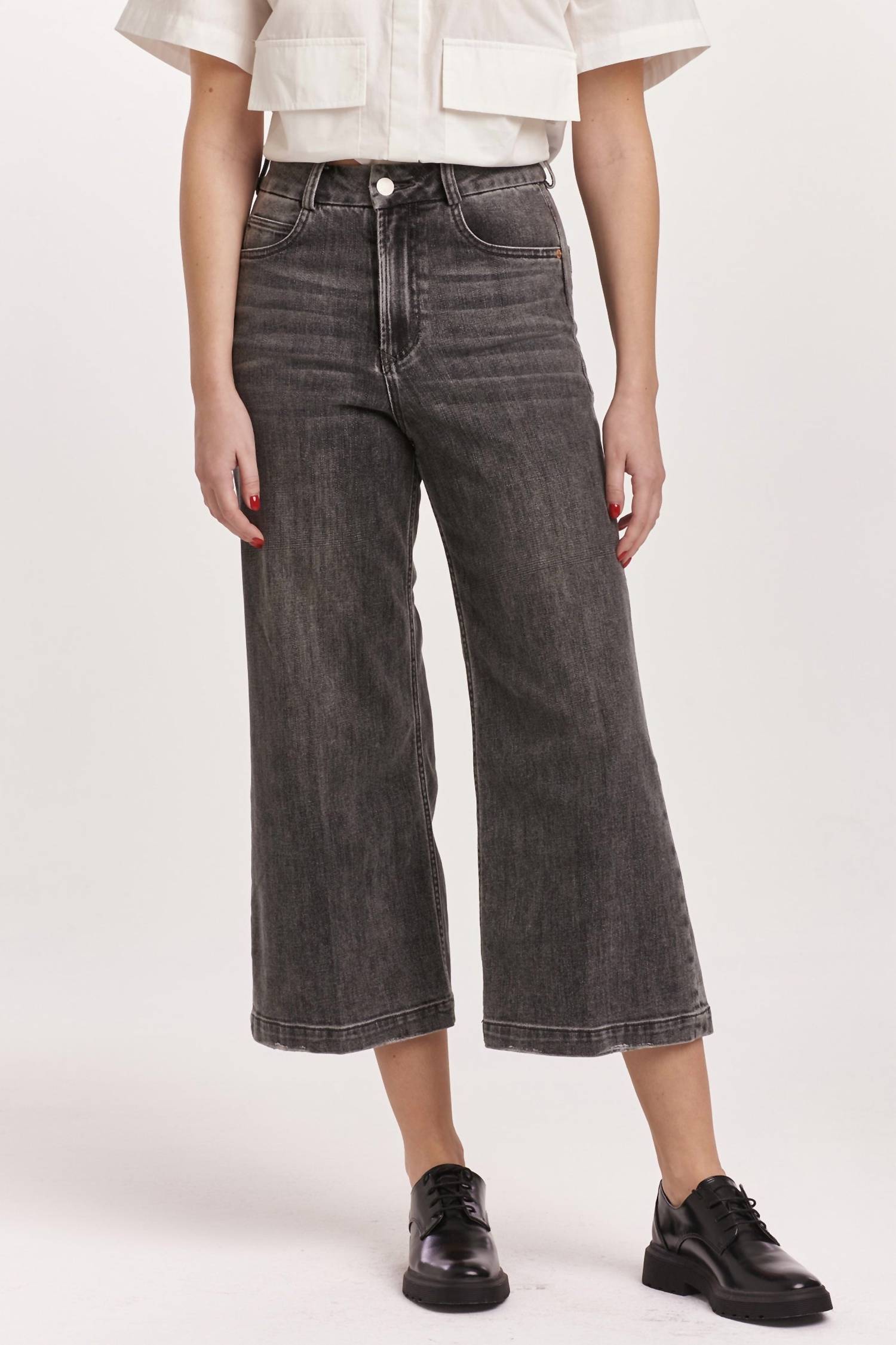 

Брюки Audrey Super High Rise Wide Leg в стиле Rythm DEAR JOHN DENIM