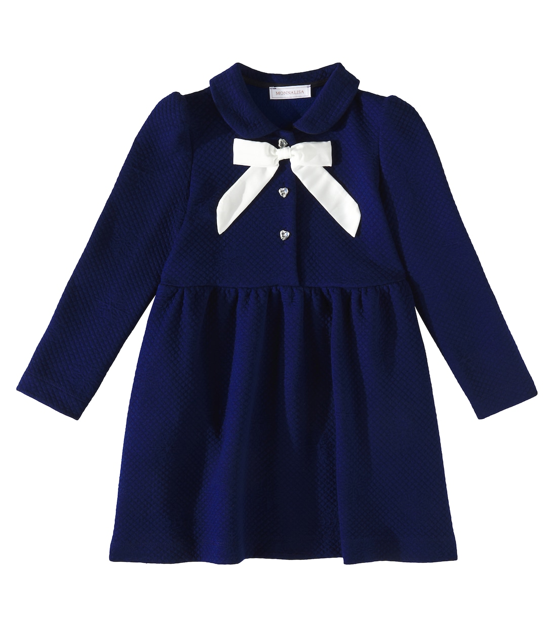 

Платье с бантом Monnalisa, Blu Scuro