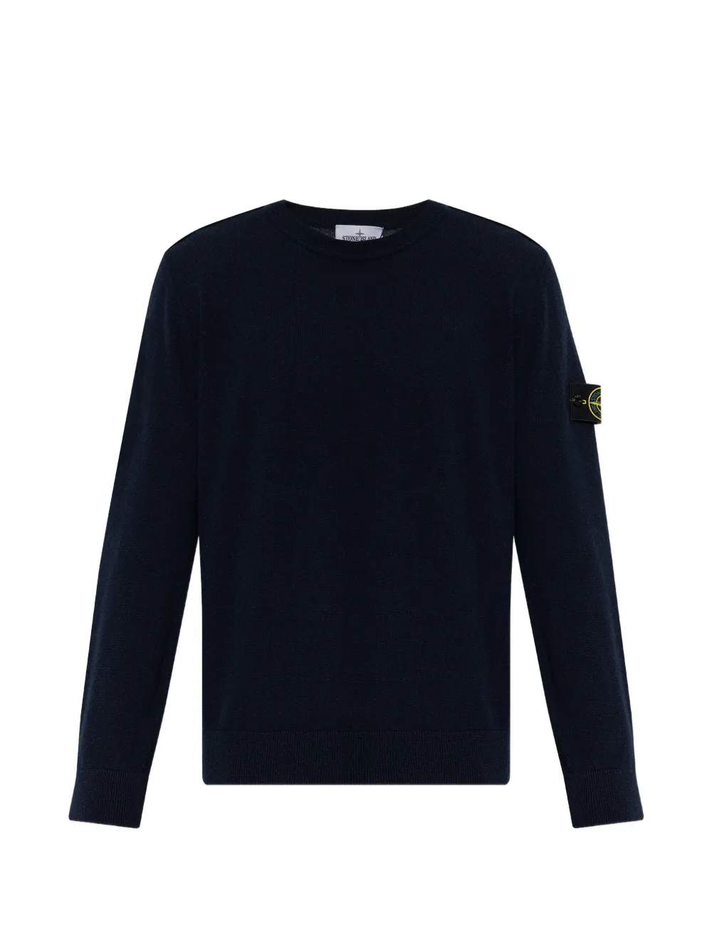 

Свитер с нашивкой-логотипом Stone Island, синий