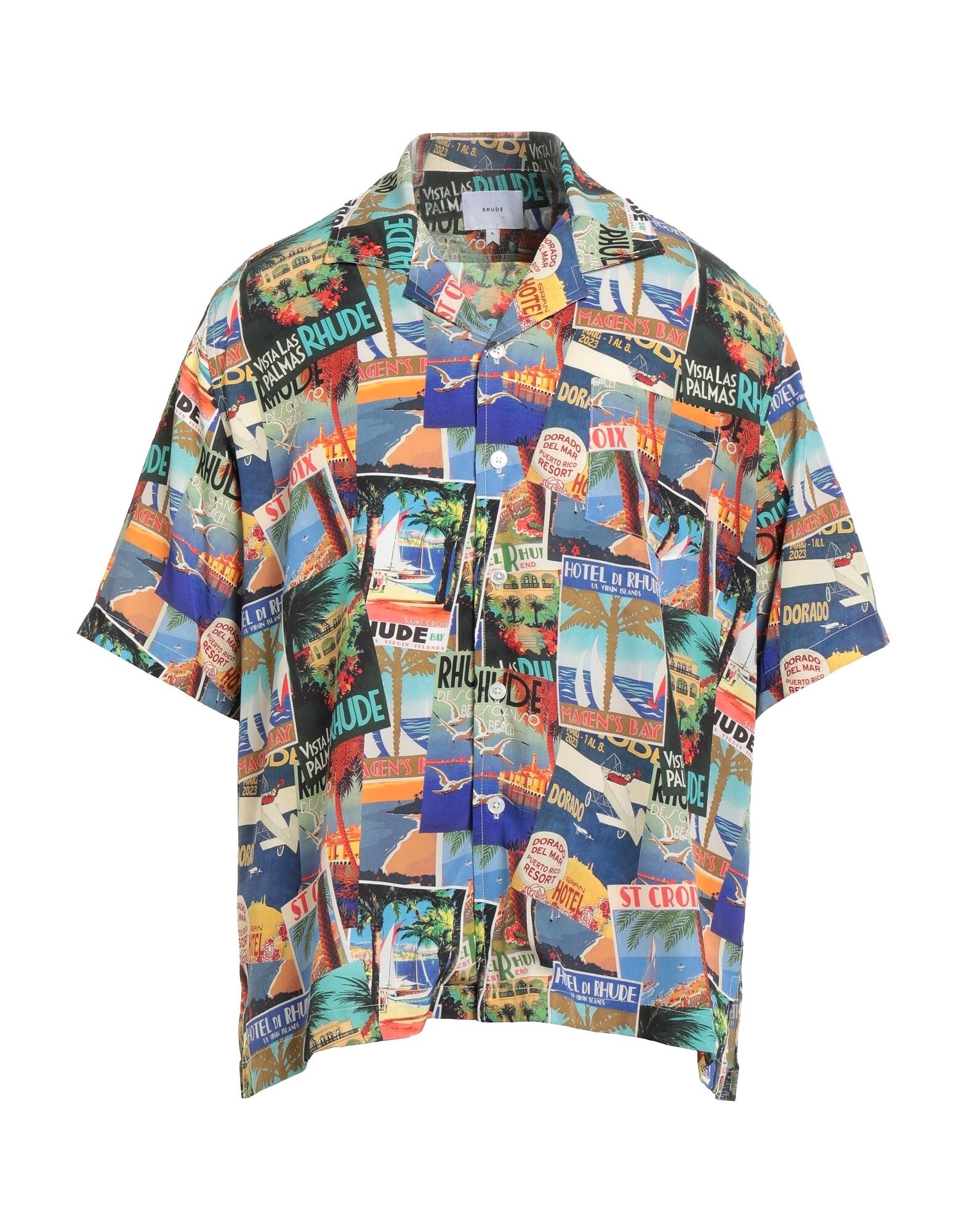 

Рубашка Rhude, синий