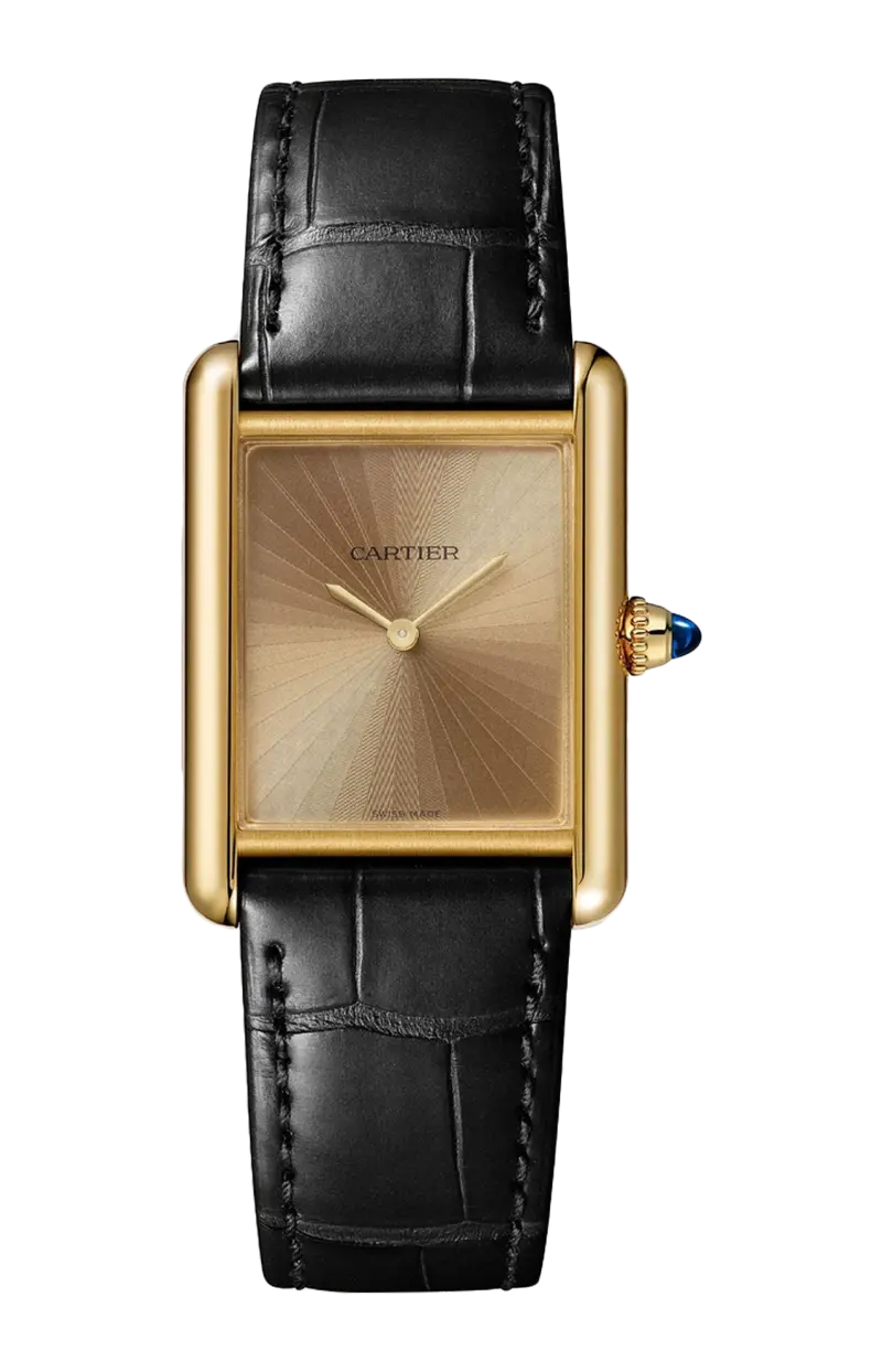 

Tank louis cartier средняя модель, желтое золото, механический механизм - wgta0211 CARTIER