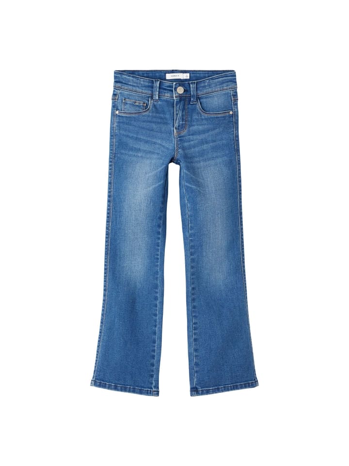 

Джинсы name it Jeans Schlaghose, синий