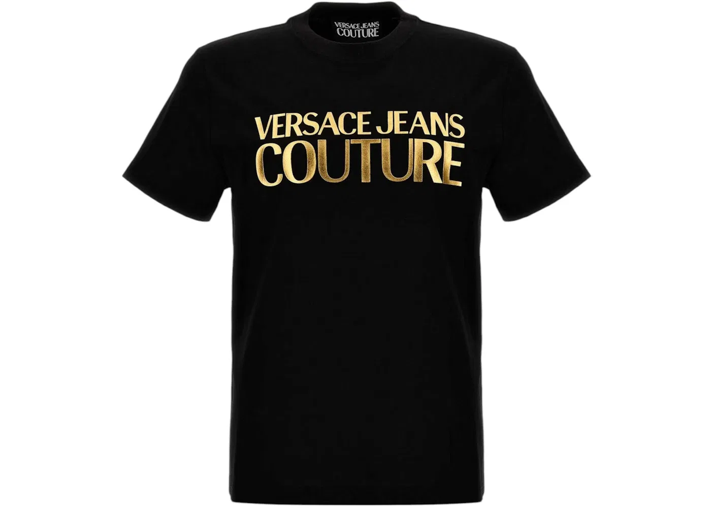 Мужская футболка с принтом Logo-foil Versace, Black