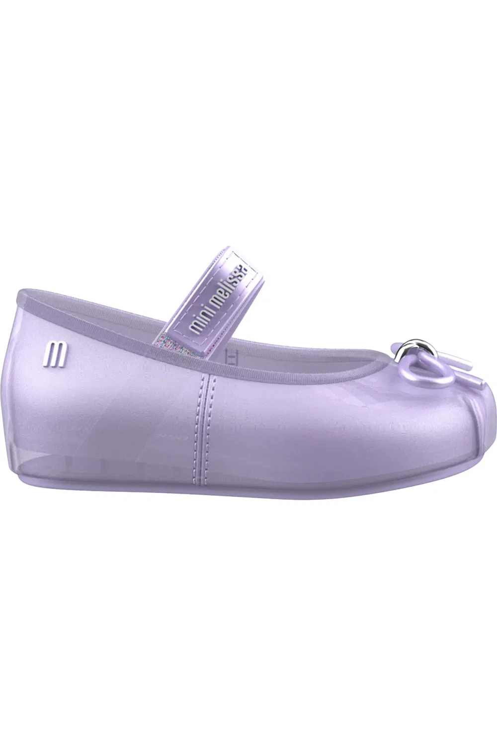 Детские балетки с бантом Sophie Mini Melissa, Lilac — фото 2