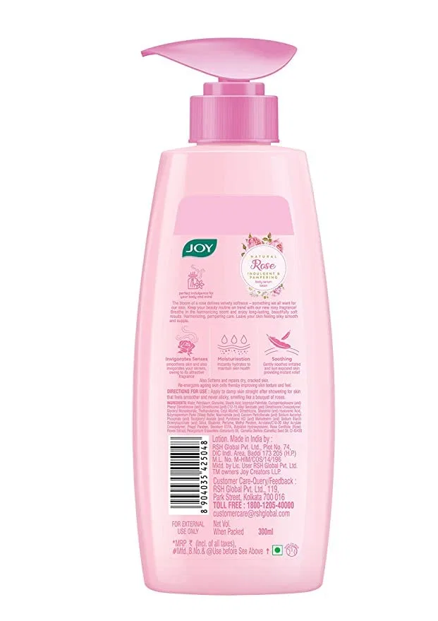 Лосьон для тела Joy Rose Body Serum Lotion, 300 мл, Avoka Naturals — фото 4