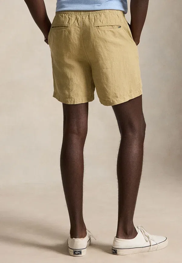 Шорты из льна 6 шт Polo Ralph Lauren, бежевый — фото 3