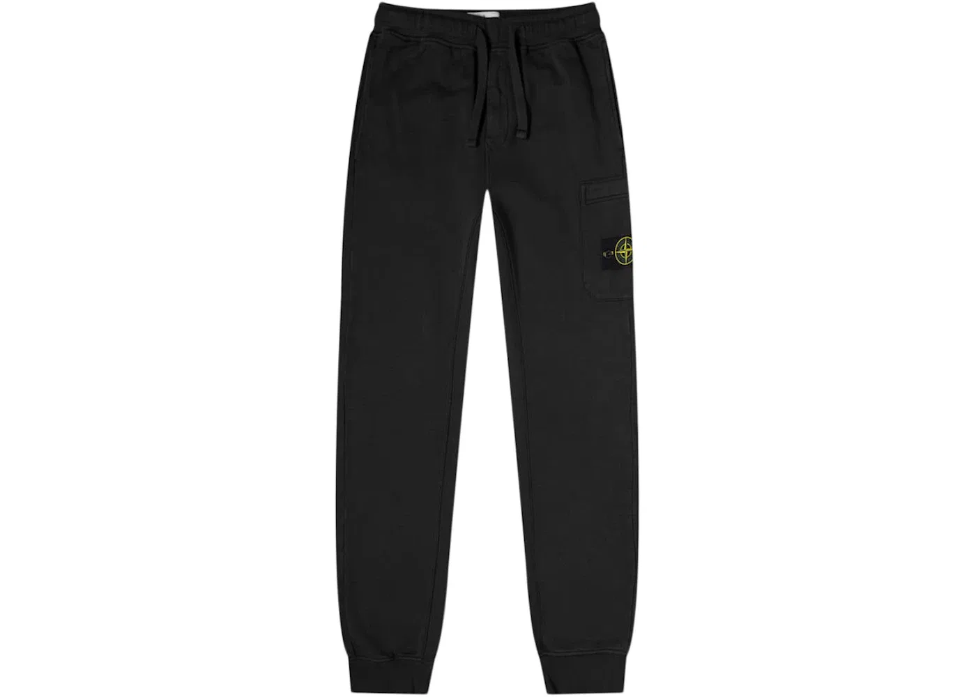 Мужские спортивные штаны с длинным рукавом Stone Island, Black