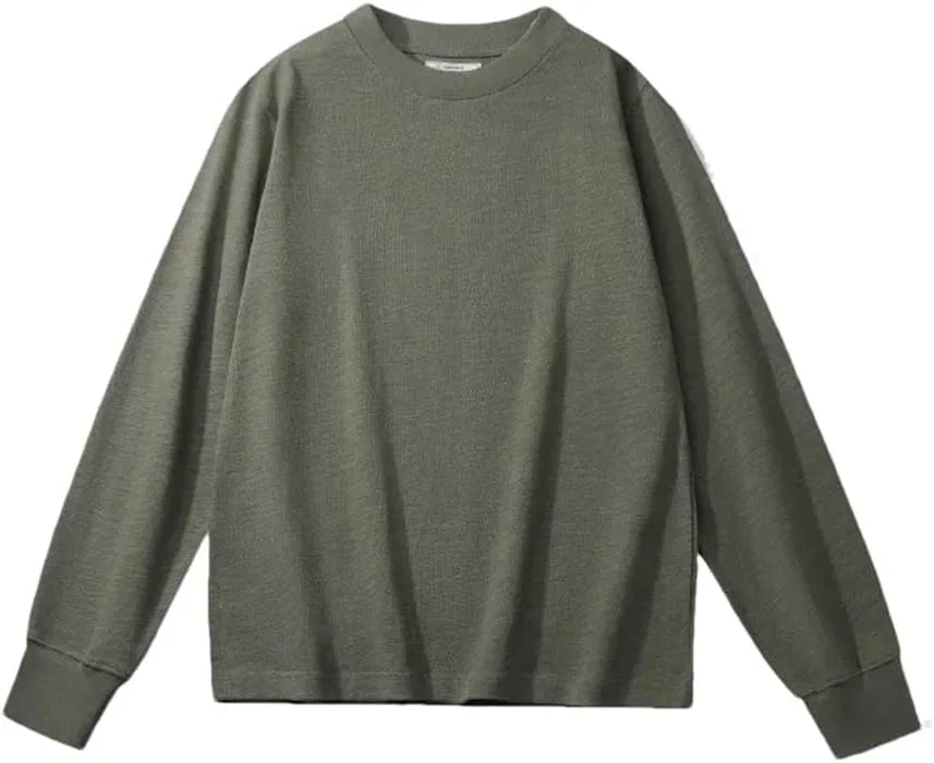 Мужская хлопковая футболка с круглым вырезом, Solid, Black