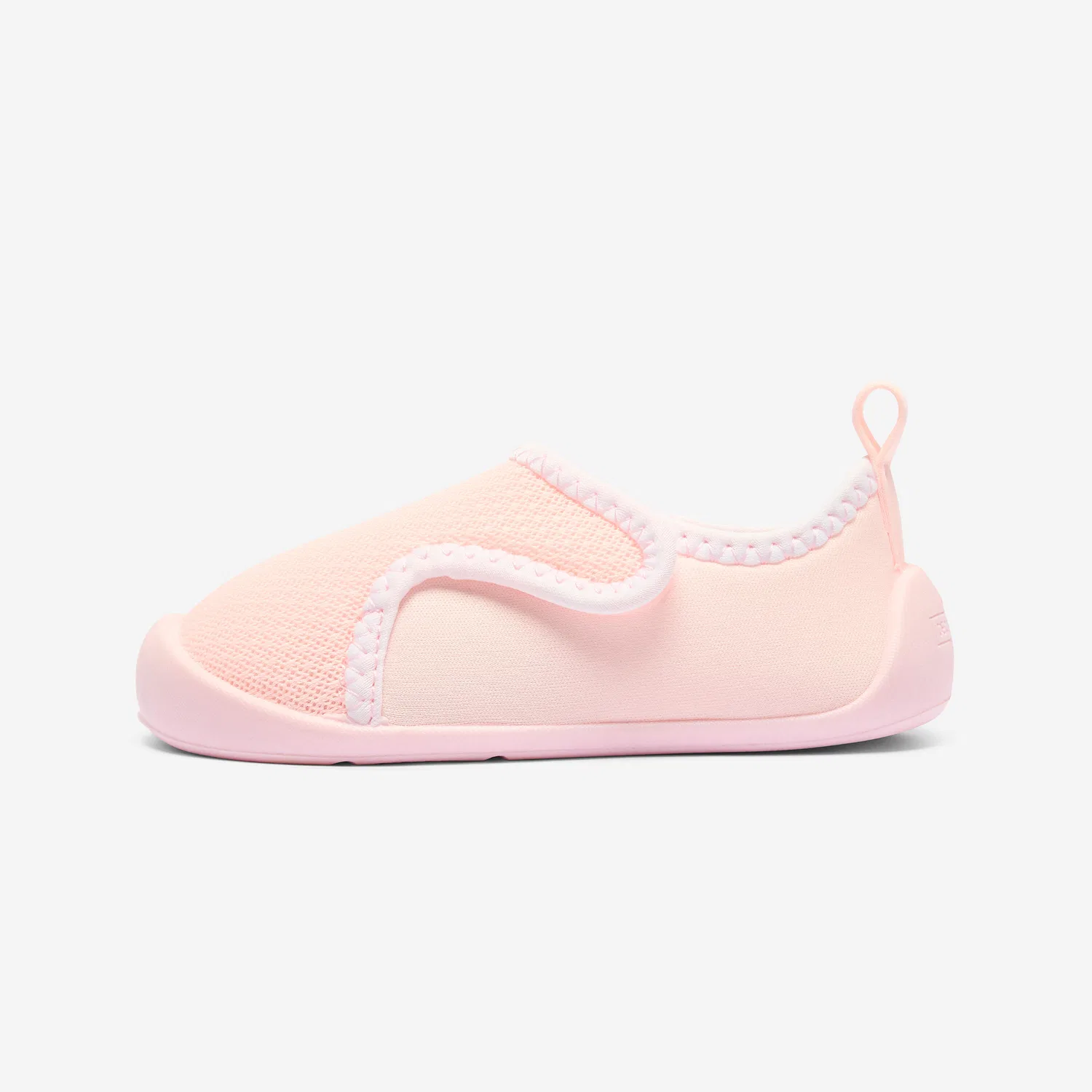 Детские кроссовки с липучкой Turnschuhe Babys/Kleinkinder Decathlon, Fluoreszierendes Blassrosa / Ultraweiß