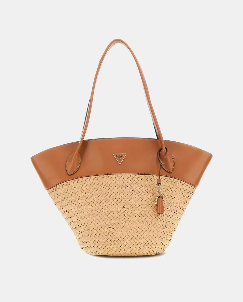 

Сумка через плечо с магнитной застежкой Guess, светло-коричневый