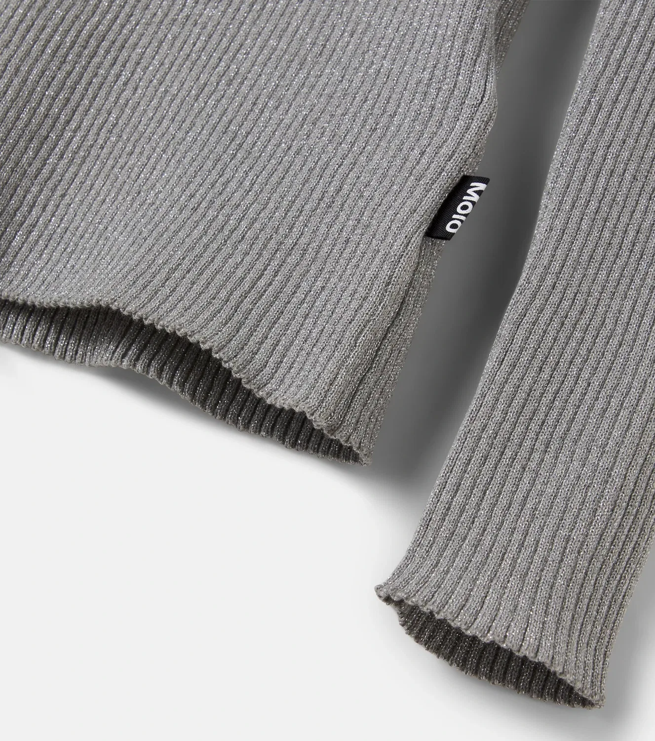Свитер хлопковый Ginevra Molo, Grey Silver — фото 4