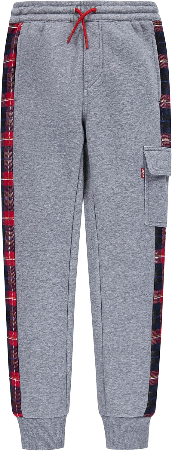 

Мягкие трикотажные брюки-джоггеры Levi's для мальчиков, Dark Grey Heather