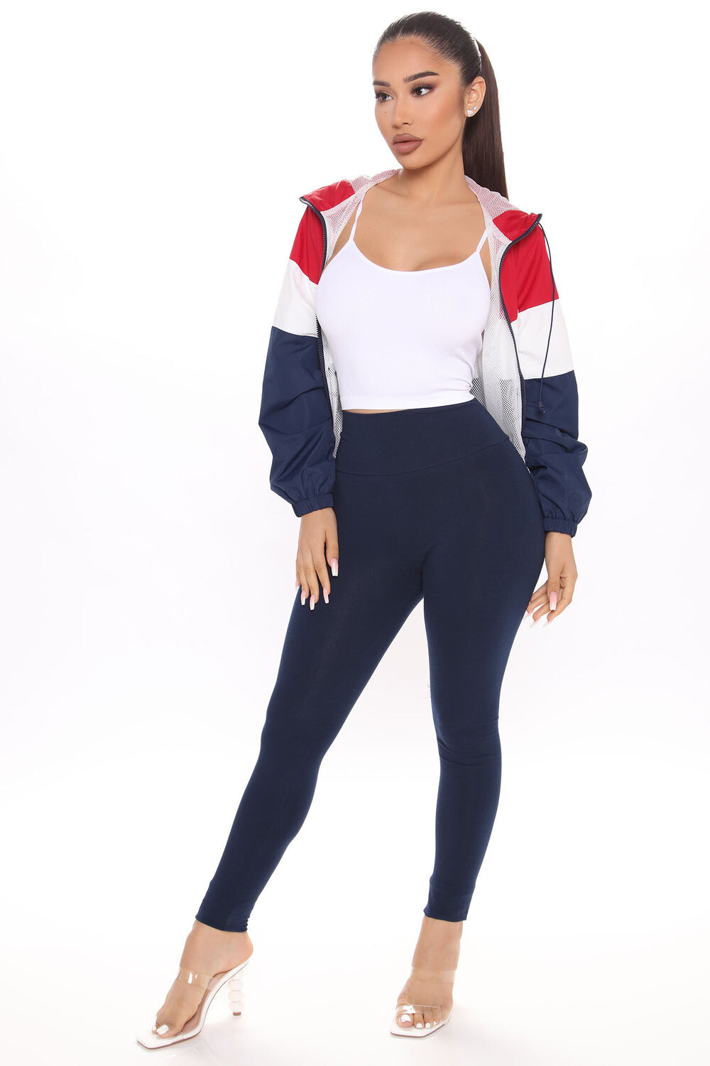 

Леггинсы Fashion Nova 72579XL, нави