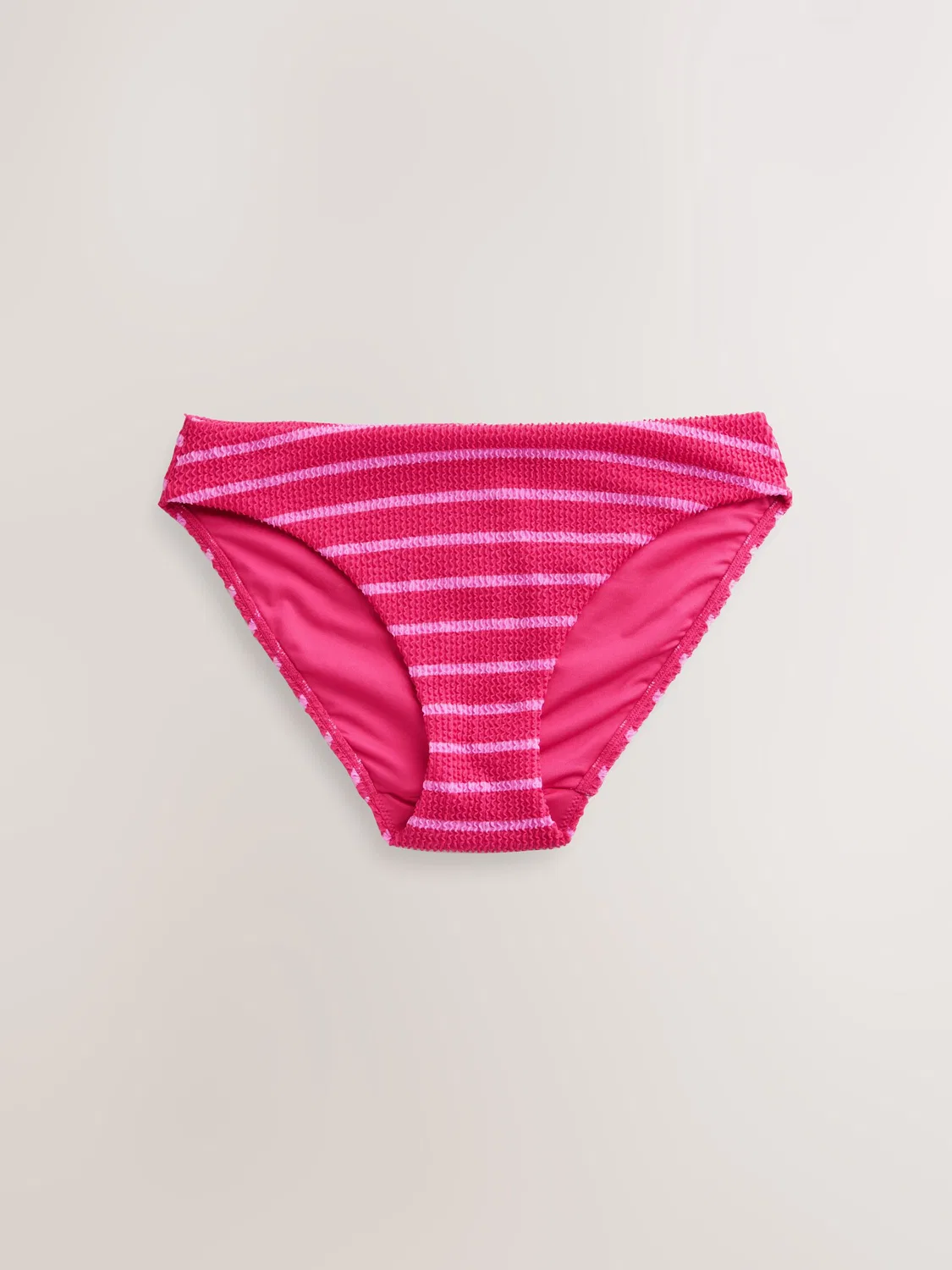 Купальные шорты бикини 2 шт, Pink/Aqua White Crinkle Stripe Next — фото 2