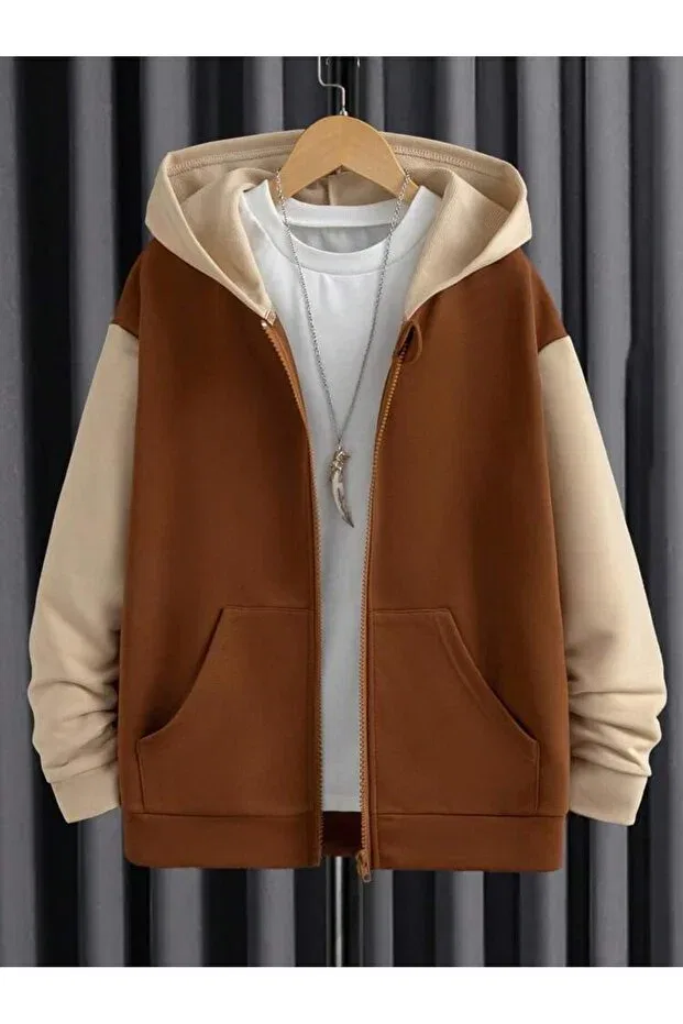 Детский кардиган с капюшоном Machetta, Coffee-Beige