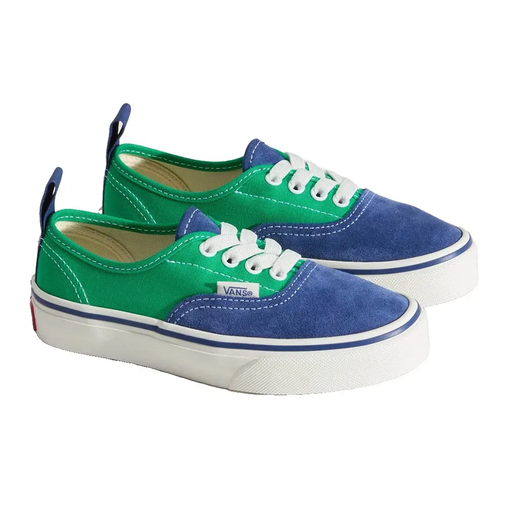 Кроссовки Vans Authentic Elastic Lace Youth, зеленый
