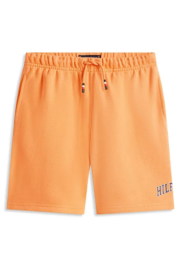 Детские шорты для мальчиков с принтом Tommy Hilfiger, Orange — фото 2