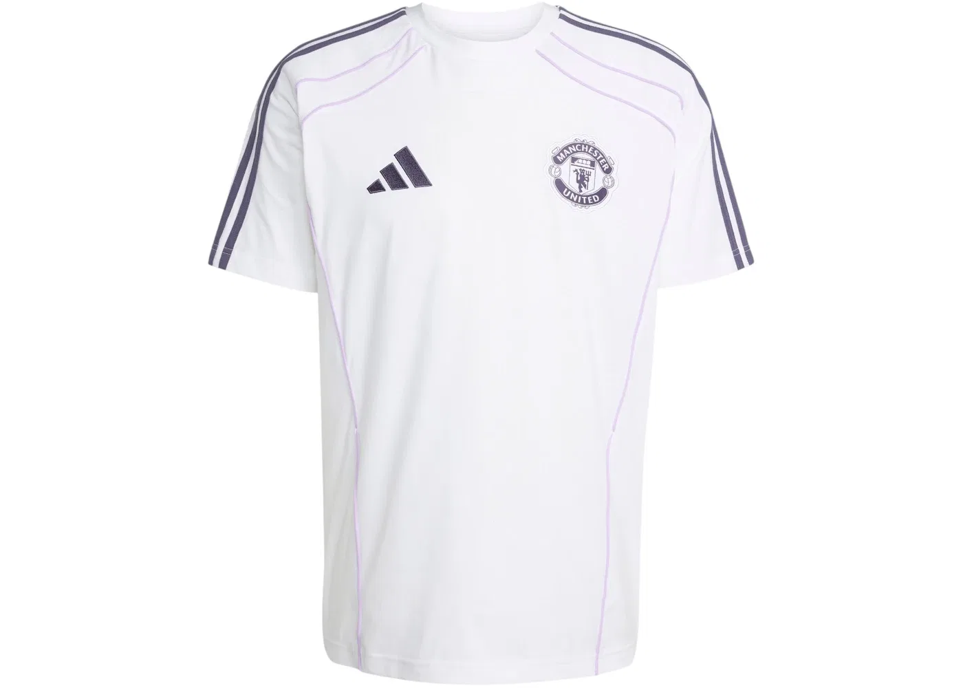 Мужская футболка с длинным рукавом Adidas, Manchester United White