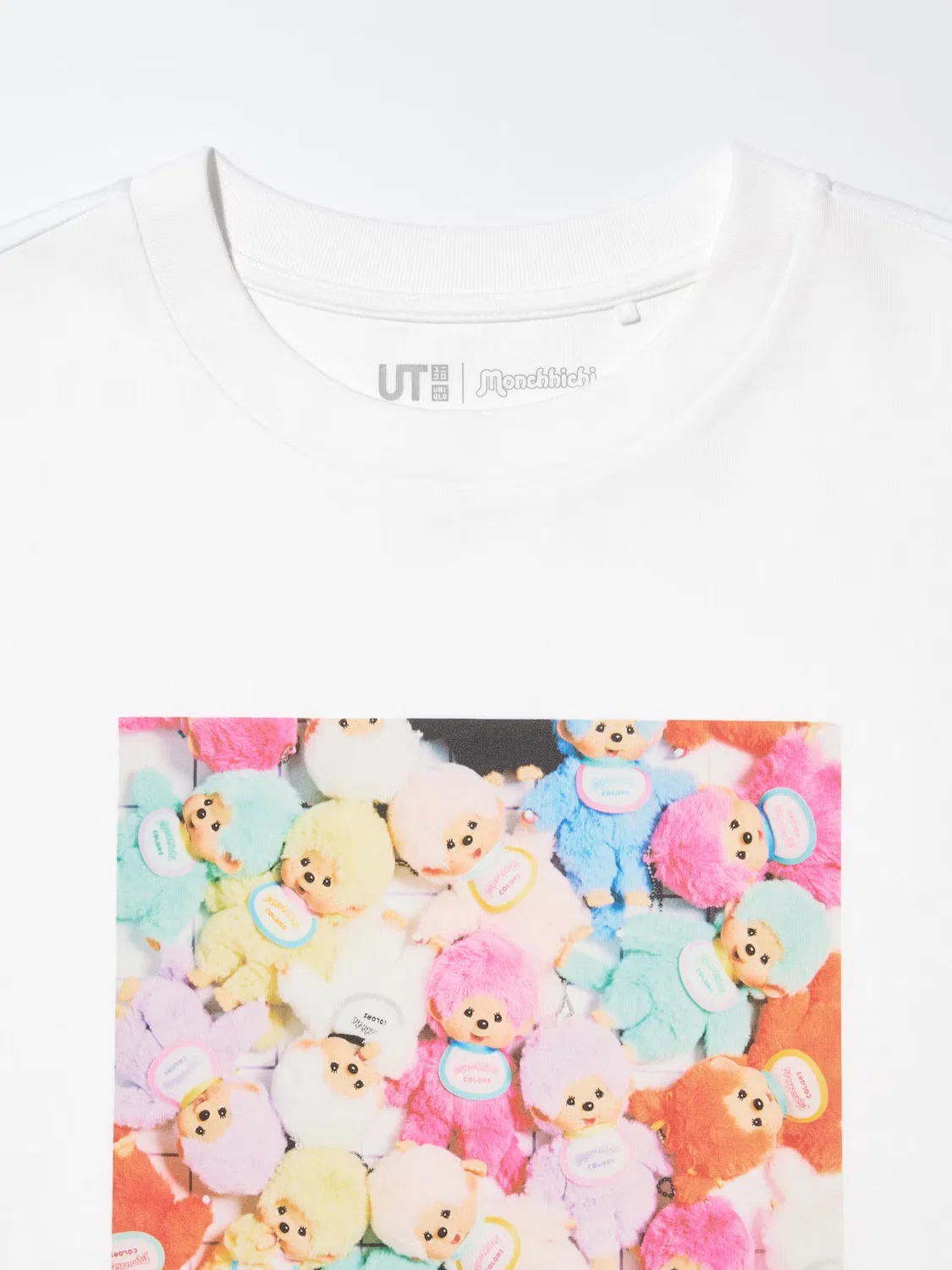 Футболка Monchhichi UT, кремовый — фото 4