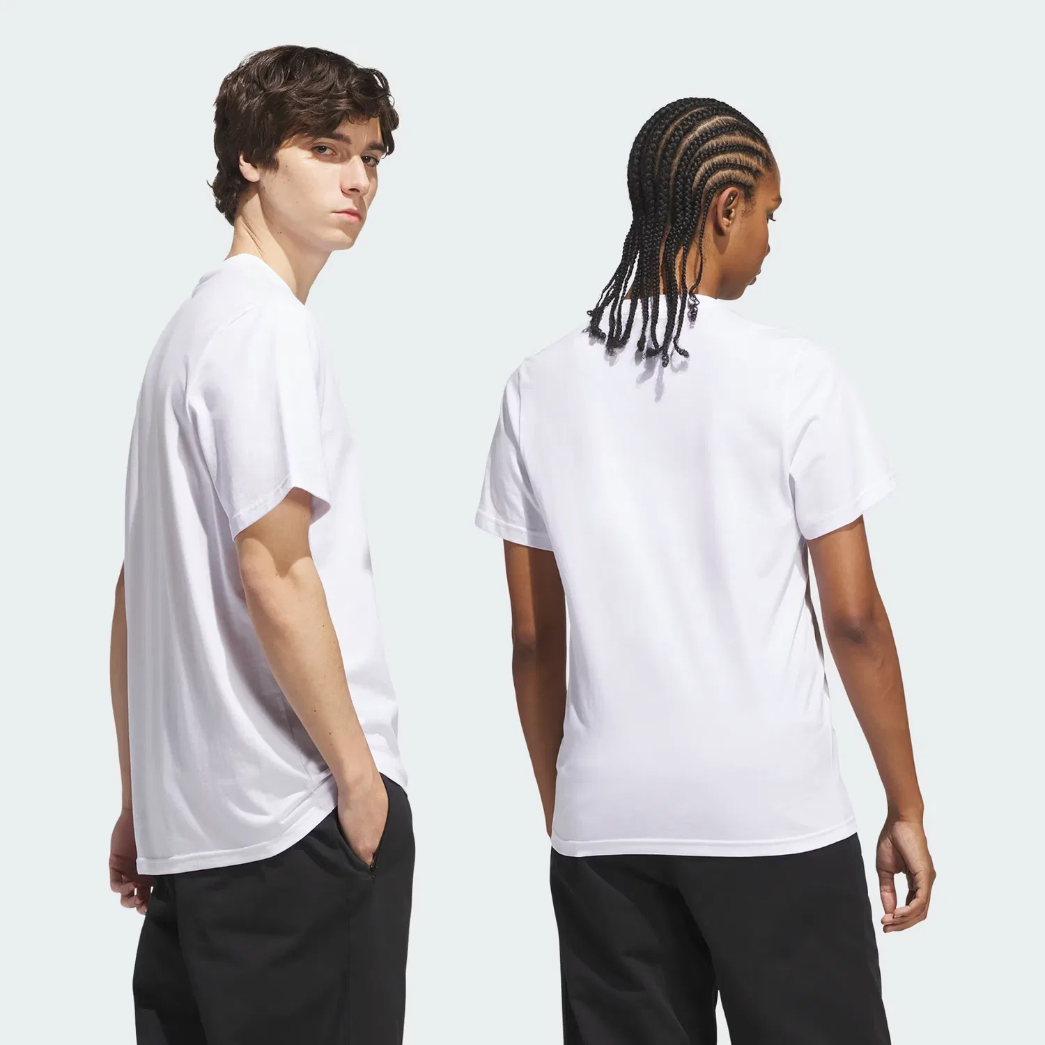 Футболка с принтом Skateboarding Push Tee Adidas Originals, белый — фото 2