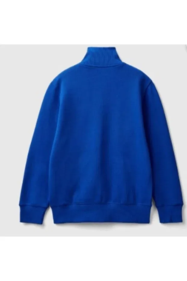 Детские свитшот для мальчиков с длинным рукавом United Colors Of Benetton, Blue — фото 2