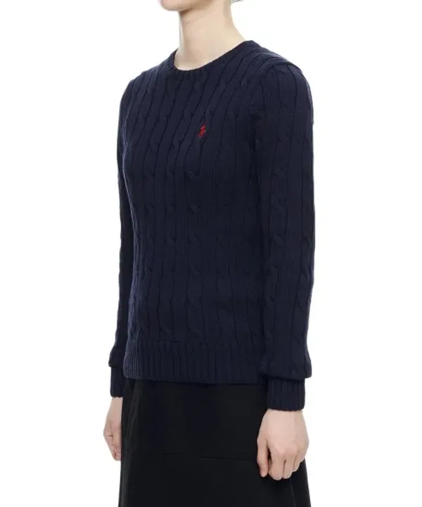 Свитер женский Slim Fit, кашемировая вязка, Polo Ralph Lauren, Navy — фото 2