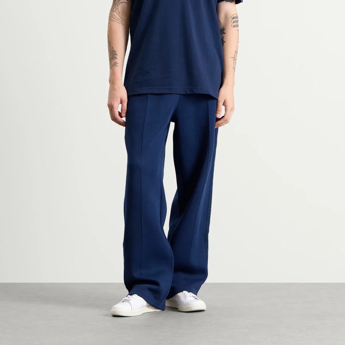 Спортивные брюки свободного кроя Beckenbauer Trackpant Adidas, Night Indigo — фото 2