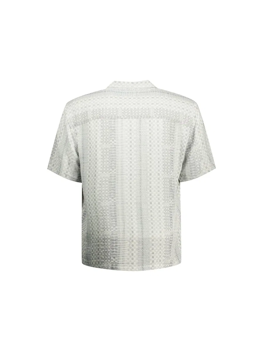 Рубашка на пуговицах Deeluxe Regular fit Button Up Shirt 'Mio' пыльно-голубого цвета — фото 3