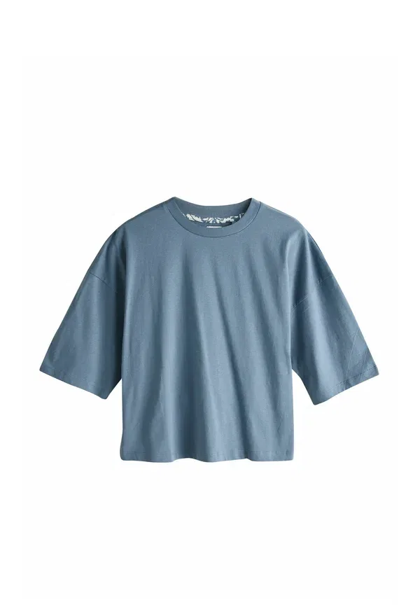 Комплект пижамы 3 шт, Regular Fit, Next Grey Pink Floral, синий/розовый/серый — фото 4