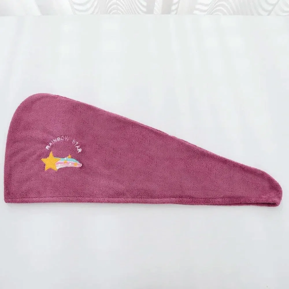 Шапочка для душа XIANGKANXUE, размер 25 x 65 см, Purple