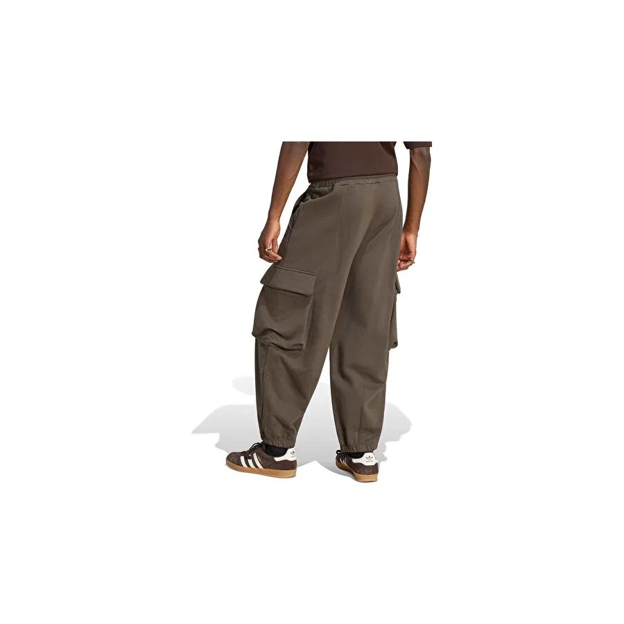 Штаны карго спортивные свободного кроя Premium Essentials Loose Cargo Pt adidas, Хаки — фото 2