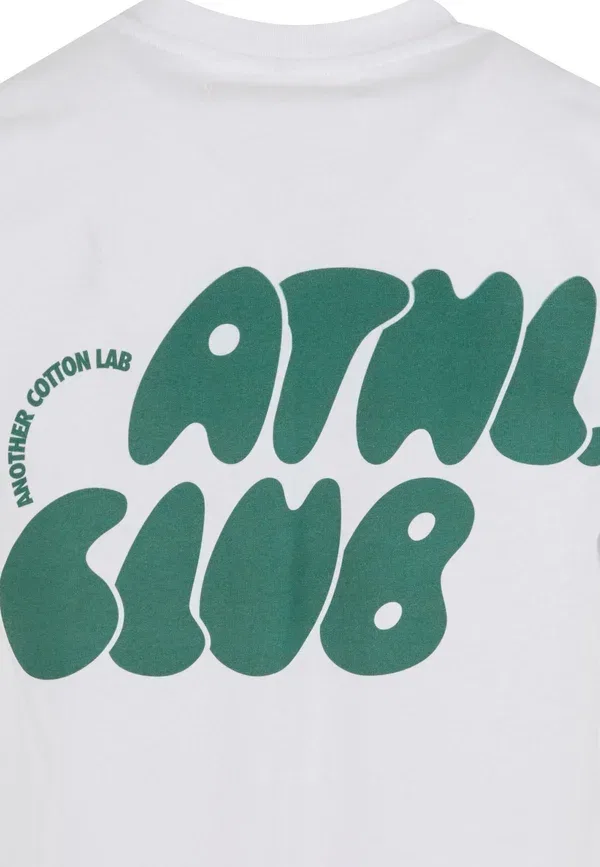 Футболка с принтом Another Cotton Lab, белый — фото 3