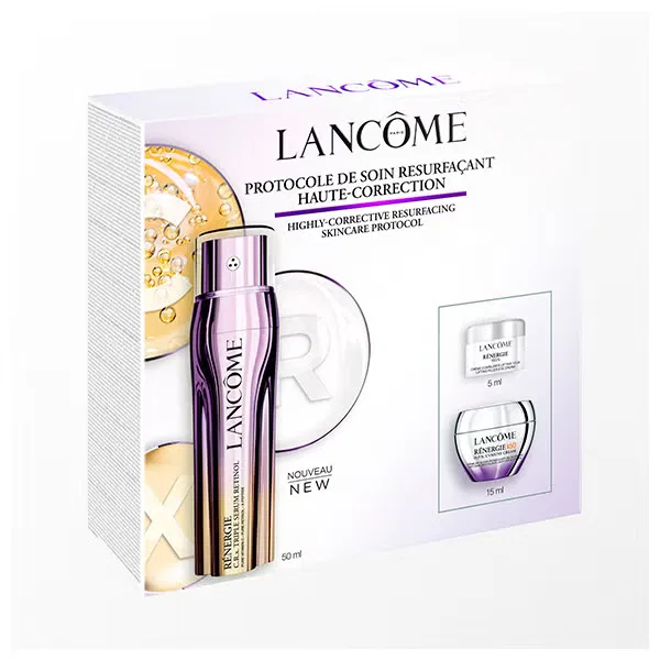 Набор антивозрастных средств Rénergie Triple Serum Retinol Lancôme — фото 2