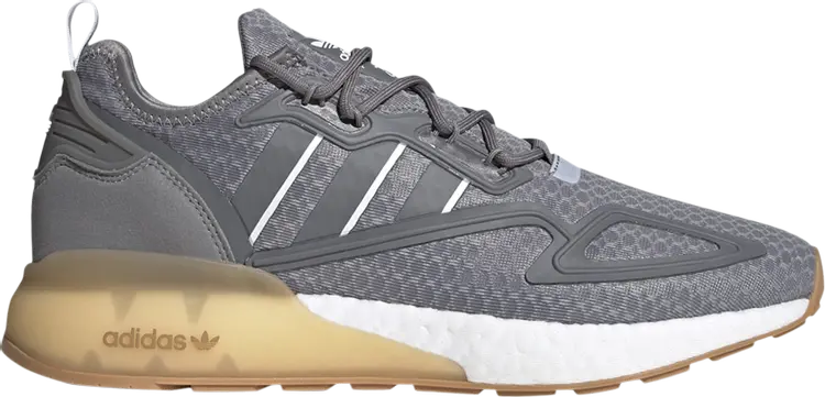 

Кроссовки Adidas ZX 2K Boost 'Grey Gum', серый