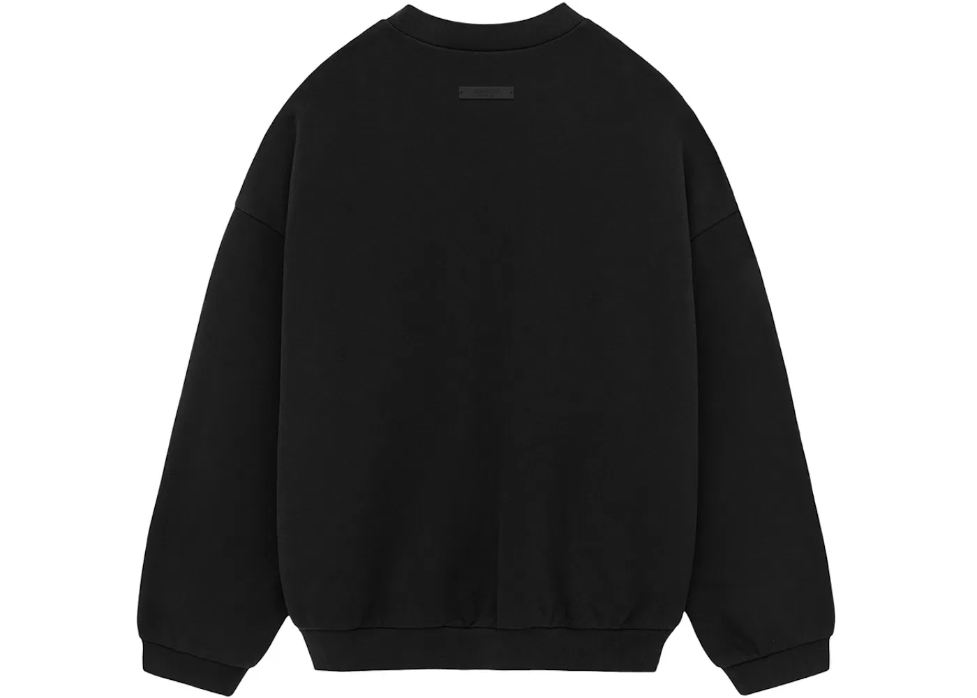 Мужской свитшот с длинным рукавом Fear of God Essentials Crewneck, Black — фото 2
