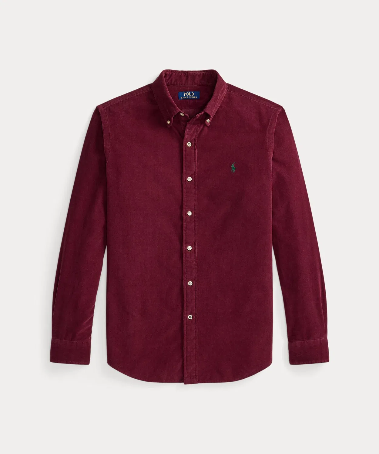 Мужская рубашка из вельвета с длинным рукавомClassic Fit POLO RALPH LAUREN, Red — фото 2