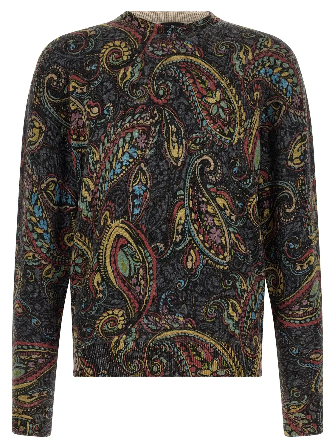 Свитер с принтом пейсли ETRO, мультиколор