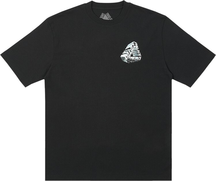 

Футболка Palace Tri-Chrome T-Shirt 'Black', черный