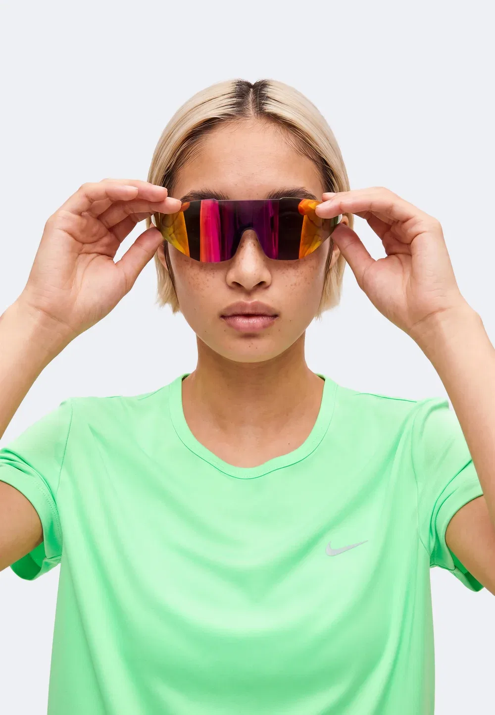 Tempo - спортивная футболка Nike Performance, Illusion Green — фото 4