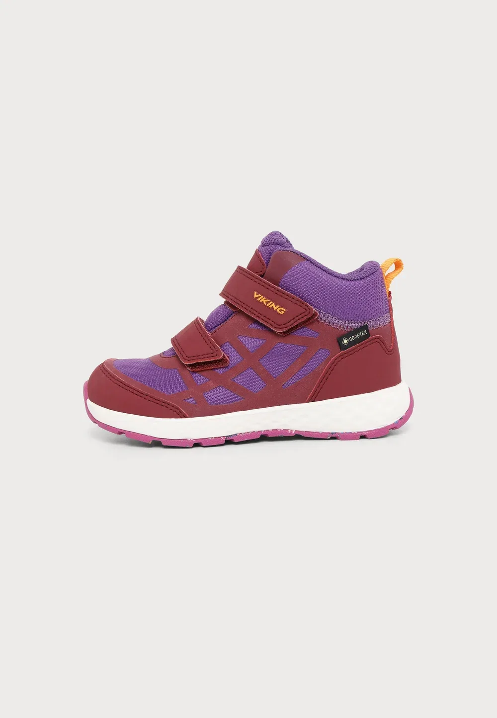 Кроссовки Veme Reflex Mid Gore-Tex 2V унисекс - высокие кроссовки Viking, Burgundy/Violet