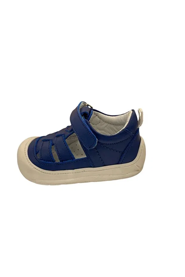 Детская ортопедическая обувь из кожи Pappikids, Blue — фото 4