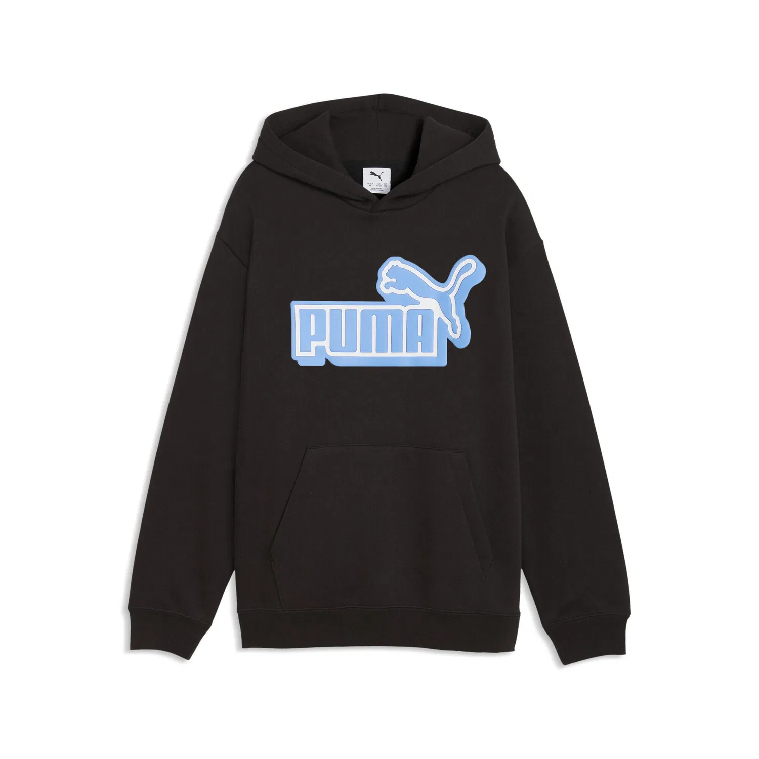 Детское худи свободного кроя с логотипом Essentials Logo Lab Relaxed Hoodie Jungen Puma, Schwarz
