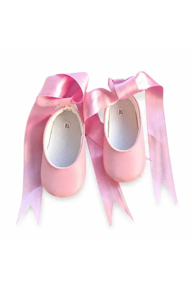 Детские тапочки для девочек с детским принтом Baby Shez, Pink — фото 3