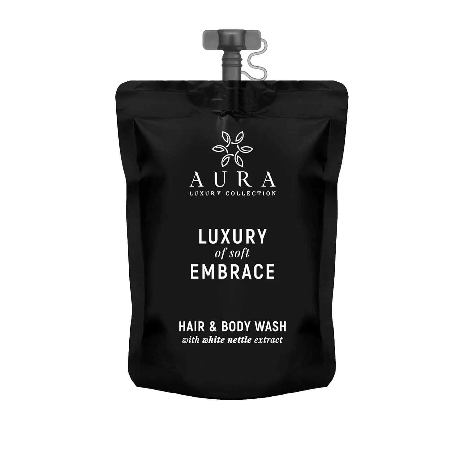 Набор шампуня-геля для душа 30мл, AURA LUXURY COLLECTION, 50 шт, черный